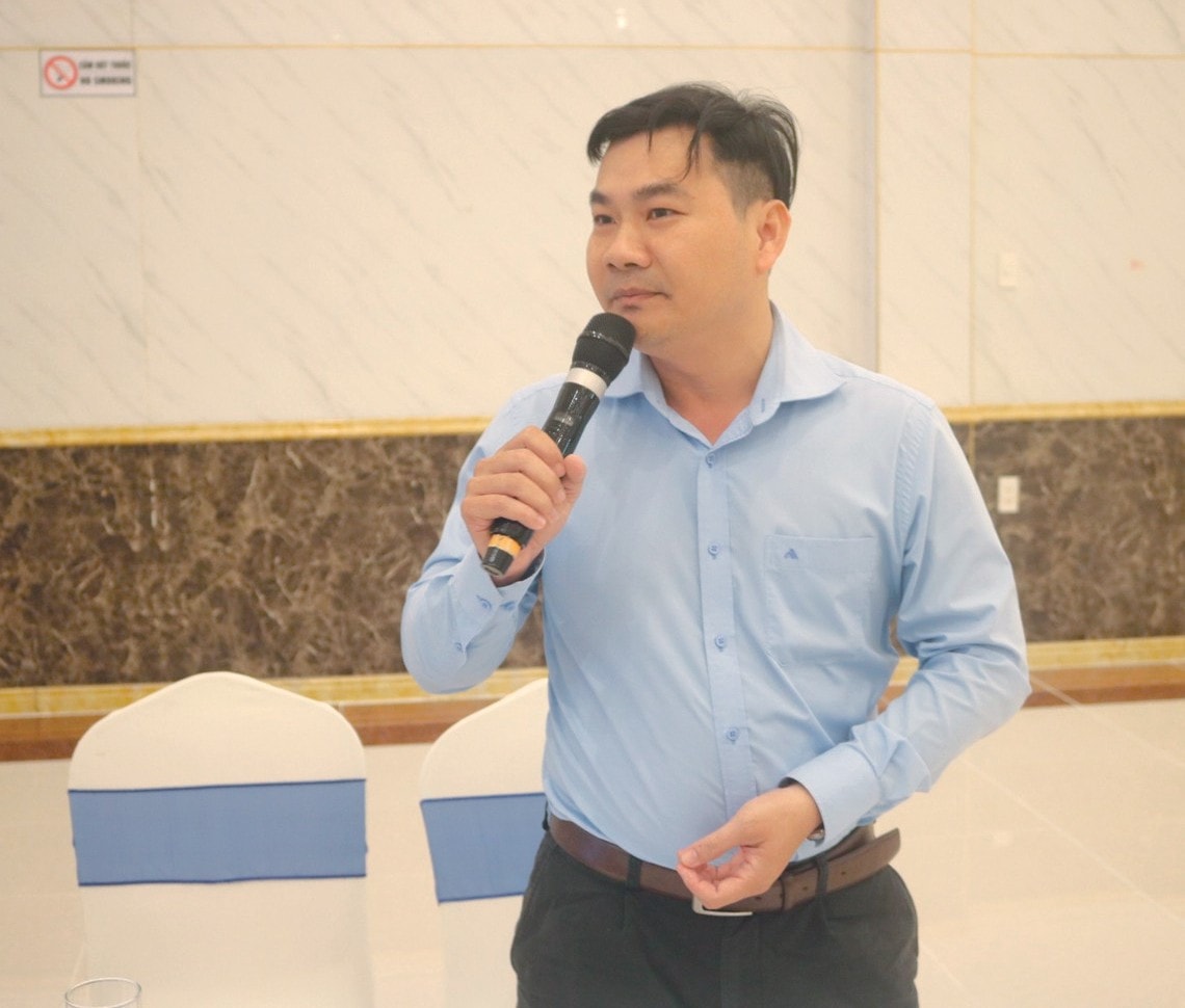 Đại diện Sở Xây dựng TP. Cần Thơ phát biểu. Ảnh: Nguyễn Tuấn