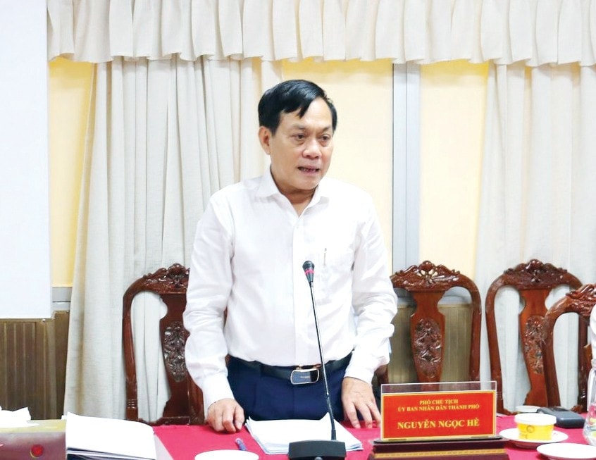 Phó Chủ tịch UBND TP. Cần Thơ Nguyễn Ngọc Hè phát biểu