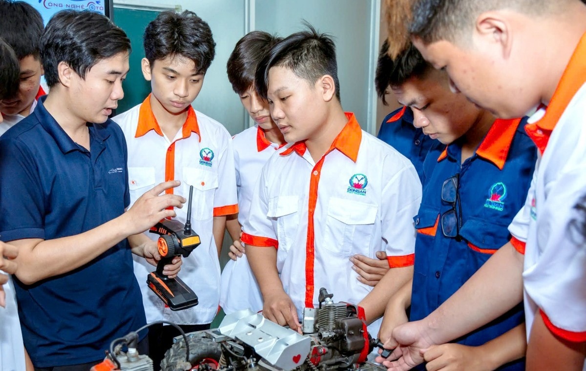 Nâng cao chất lượng lao động khu vực Đông Nam Bộ nhằm đáp ứng nhu cầu phát triển. Ảnh: Hải Liên