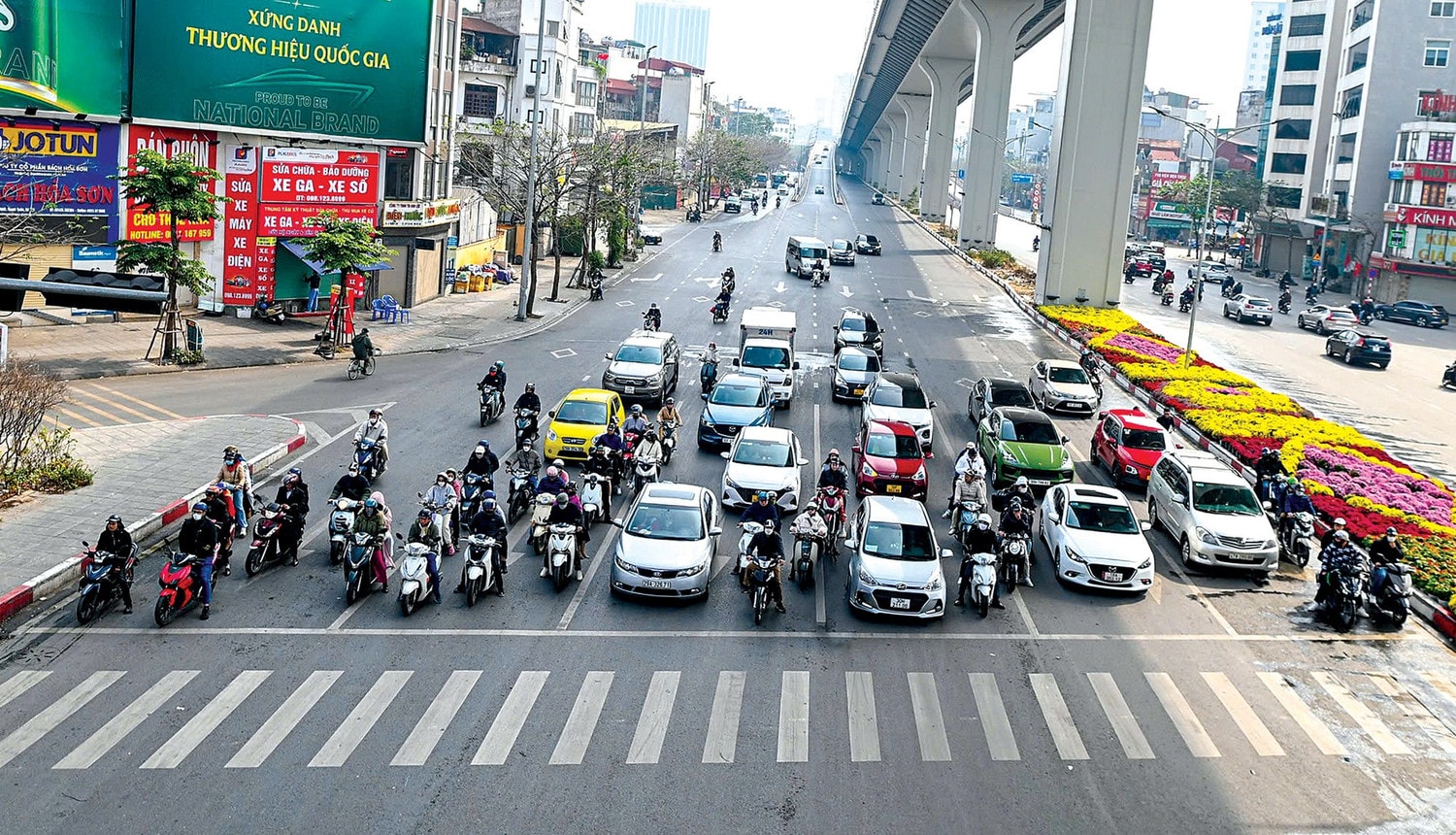 Nét đẹp giao thông đô thị sau khi thực thi Nghị định 168. Nguồn: ITN