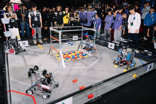 In the FIRST Tech Challenge Vietnam Robot Competion 2024-2025 themed In the FIRST Tech Challenge Vietnam Robot Competion 2024-2025 themed