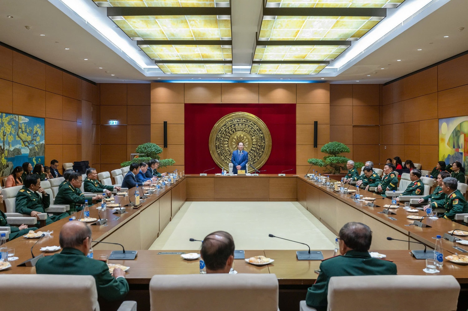 Quang cảnh cuộc gặp mặt