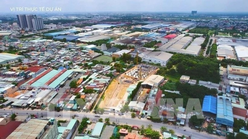 A corner of Di An city in Binh Duong province. (Photo: VNA) di-an.jpg