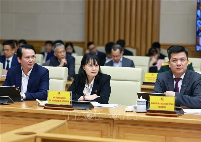 Các đại biểu tham dự hội nghị thúc đẩy phát triển nhà ở xã hội. Ảnh: Dương Giang/TTXVN