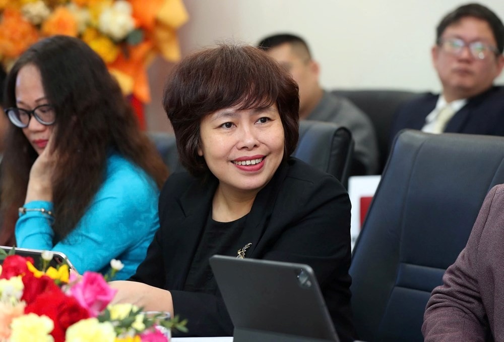 Phó Cục trưởng Cục Báo chí Đặng Thị Phương Thảo phát biểu