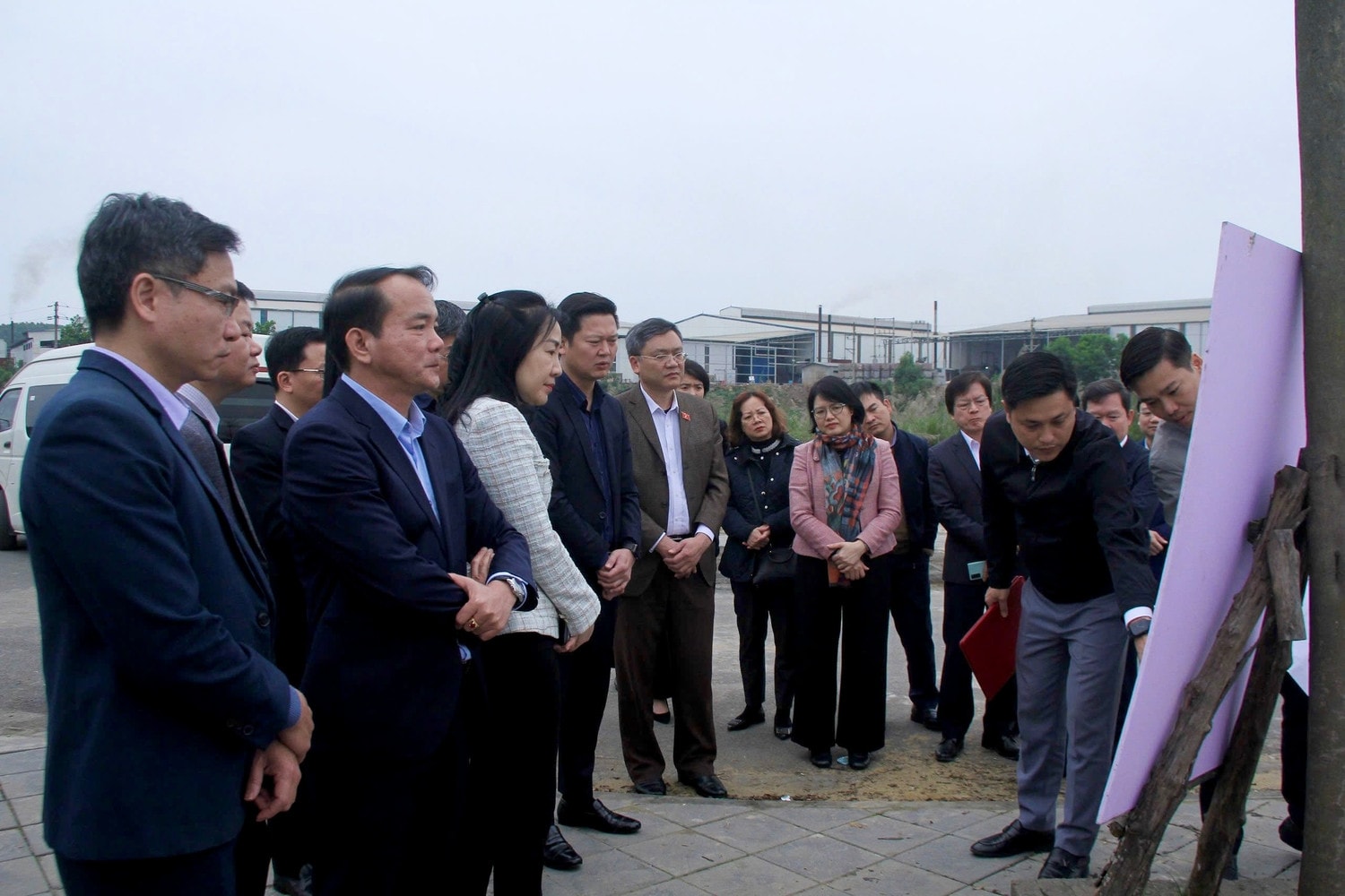 Đoàn công tác khảo sát thực tế tại huyện Yên Bình, tỉnh Yên Bái