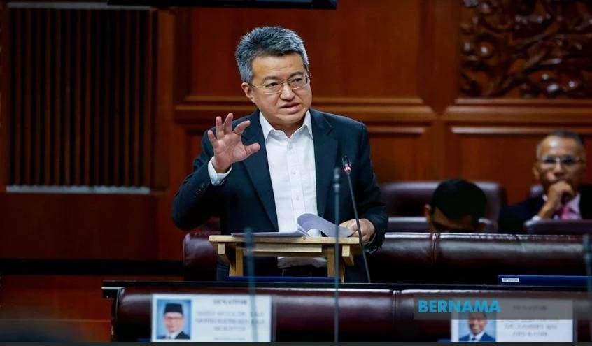 Deputy Minister of Investment, Trade and Industry Liew Chin Tong (Photo: https://www.bernama.com/) malaysia.jpg