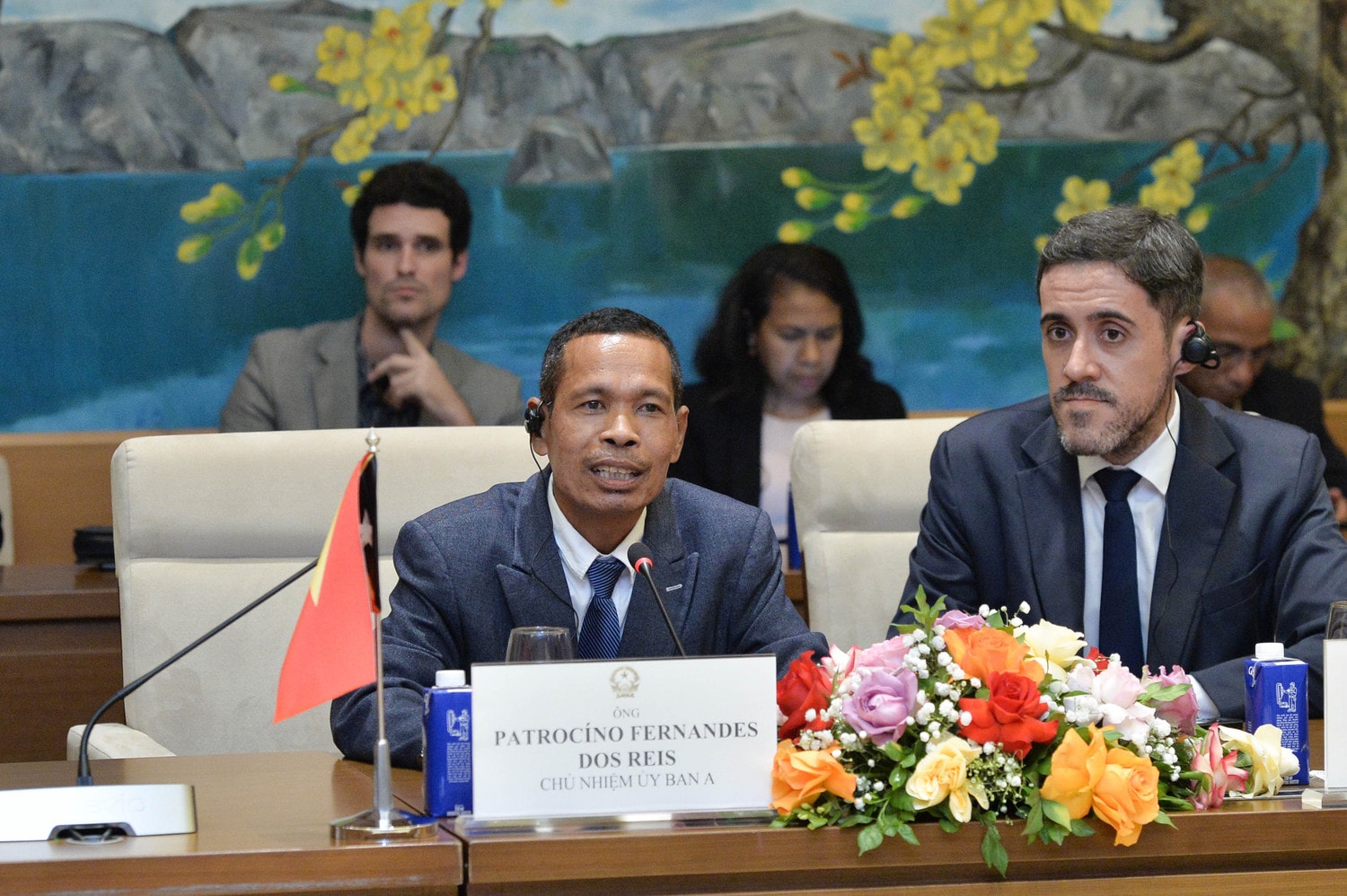 Chủ nhiệm Ủy ban A về các vấn đề Hiến pháp và Tư pháp của Quốc hội Timor-Leste Patrocino Fernandes dos Reis