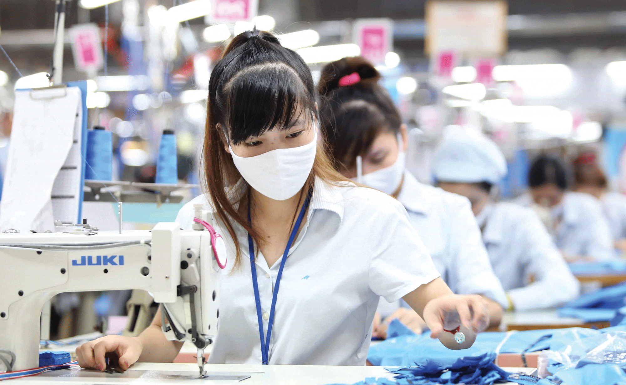 Ngành dệt may kỳ vọng xuất khẩu đạt 25 tỷ USD vào thị trường Mỹ trong năm nay. Nguồn: ITN