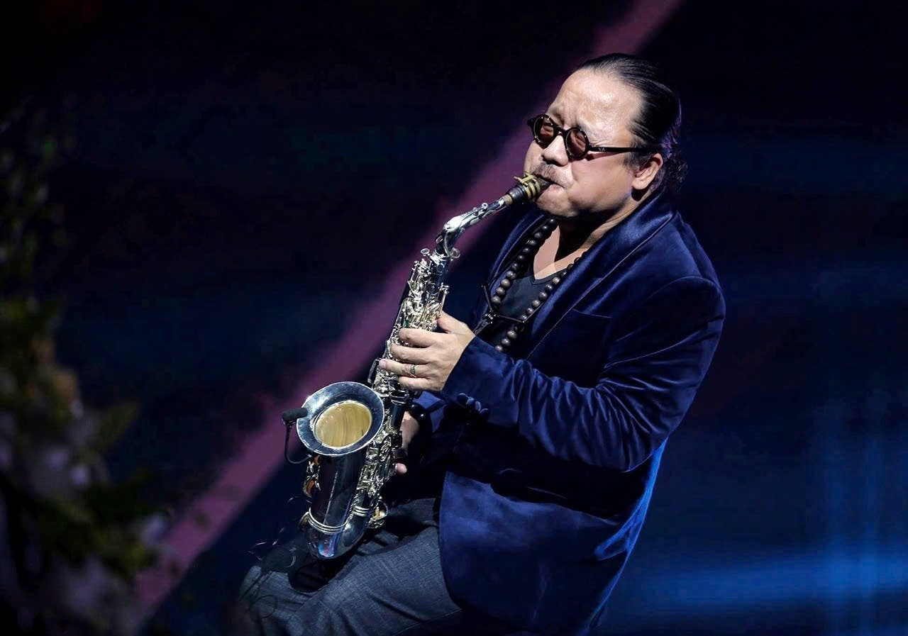 Nghệ sĩ saxophone Trần Mạnh Tuấn sẽ biểu diễn 2 tác phẩm trong đêm nhạc. Ảnh: BTC