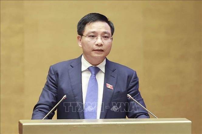Bổ nhiệm Bộ trưởng Bộ Tài chính Nguyễn Văn Thắng kiêm giữ chức Chủ tịch Hội đồng quản lý bảo hiểm xã hội. Ảnh: Doãn Tấn/TTXVN