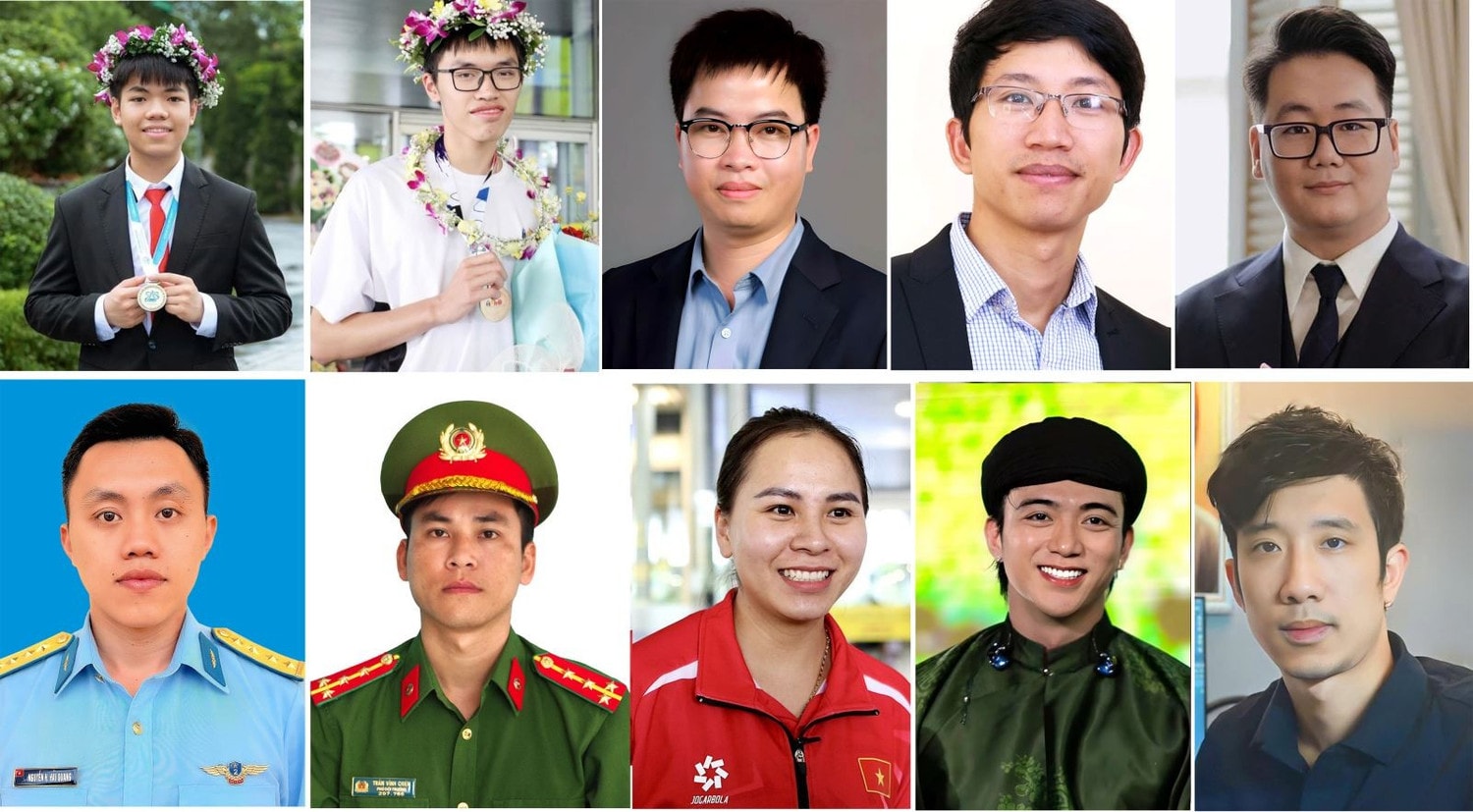 Công bố 10 gương mặt trẻ Việt Nam tiêu biểu năm 2024 ảnh 1