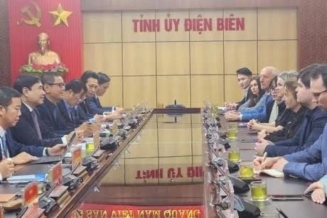 An overview of the meeting (Source: Dien Bien online portal) 1c1fcd318382939dimg-20250320-090331jpg-5859.jpg