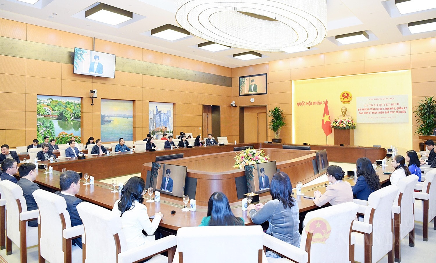 Quang cảnh buổi lễ. Ảnh: Lâm Hiển