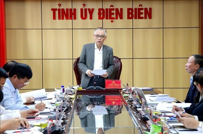 Bí thư Trung ương Đảng, Chánh Văn phòng Trung ương Đảng Lê Hoài Trung, Trưởng đoàn kiểm tra 1911 phát biểu kết luận