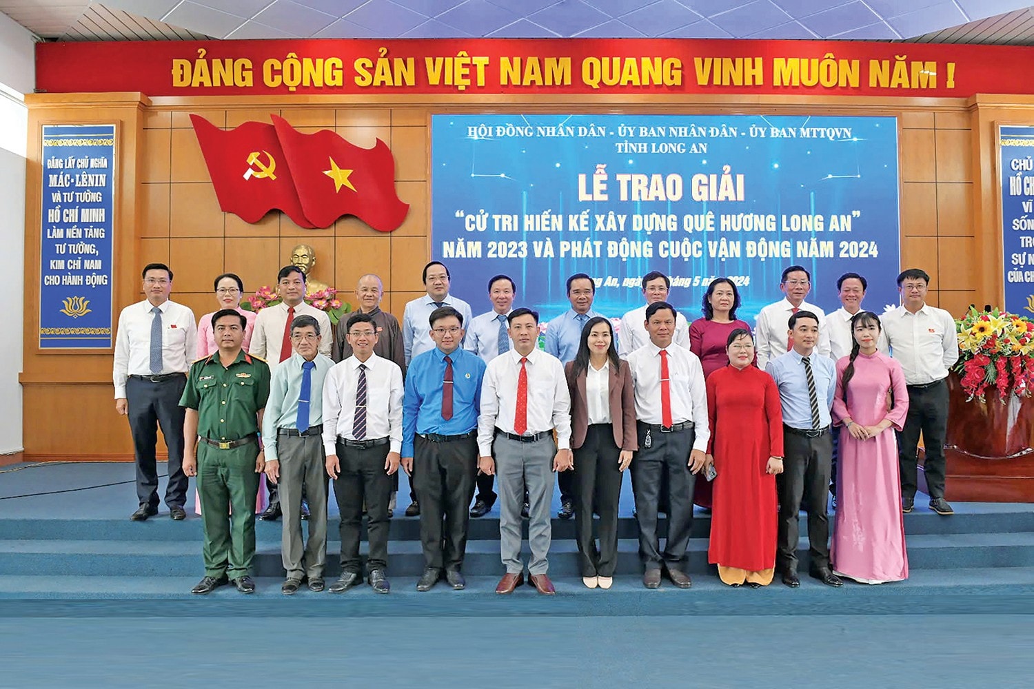 Lễ trao giải “Cử tri hiến kế xây dựng quê hương Long An” năm 2023, phát động năm 2024