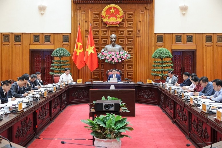 Quang cảnh cuộc họp. Ảnh: VGP/Nhật Bắc