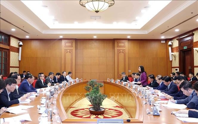 Quang cảnh cuộc họp. Ảnh: Phương Hoa/TTXVN