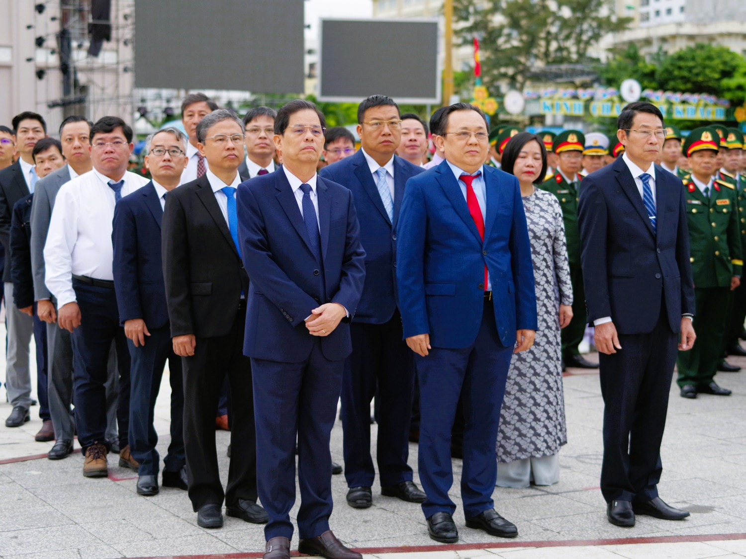 Các đại biểu dự Lễ thượng cờ