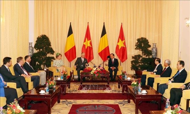 Quang cảnh buổi hội kiến