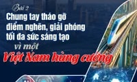 Bài 2: Chung tay tháo gỡ điểm nghẽn, giải phóng tối đa sức sáng tạo vì một Việt Nam hùng cường
