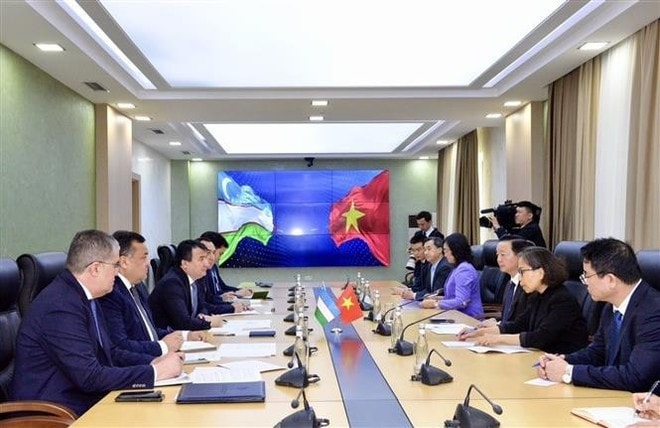 At the meeting (Photo: Lam Giang) At the meeting (Photo: Lam Giang)