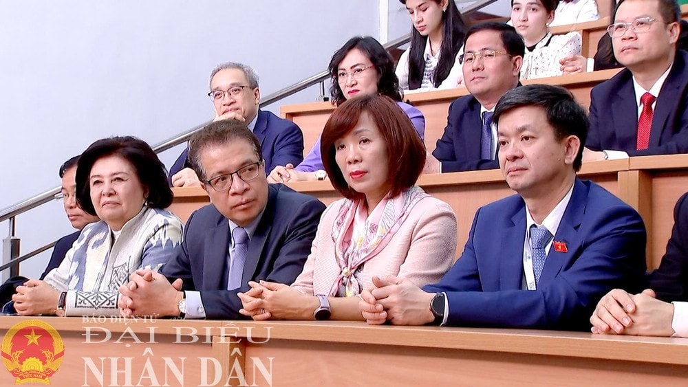 Vietnamese delegates at the meeting. (Photo: Lam Giang) img-9258.jpg