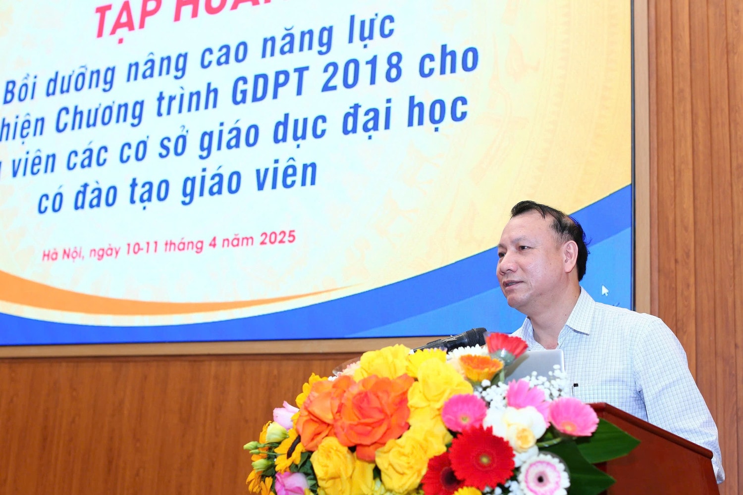 PGS.TS Nguyễn Đức Sơn Hiệu trưởng Trường Đại học Sư phạm Hà Nội