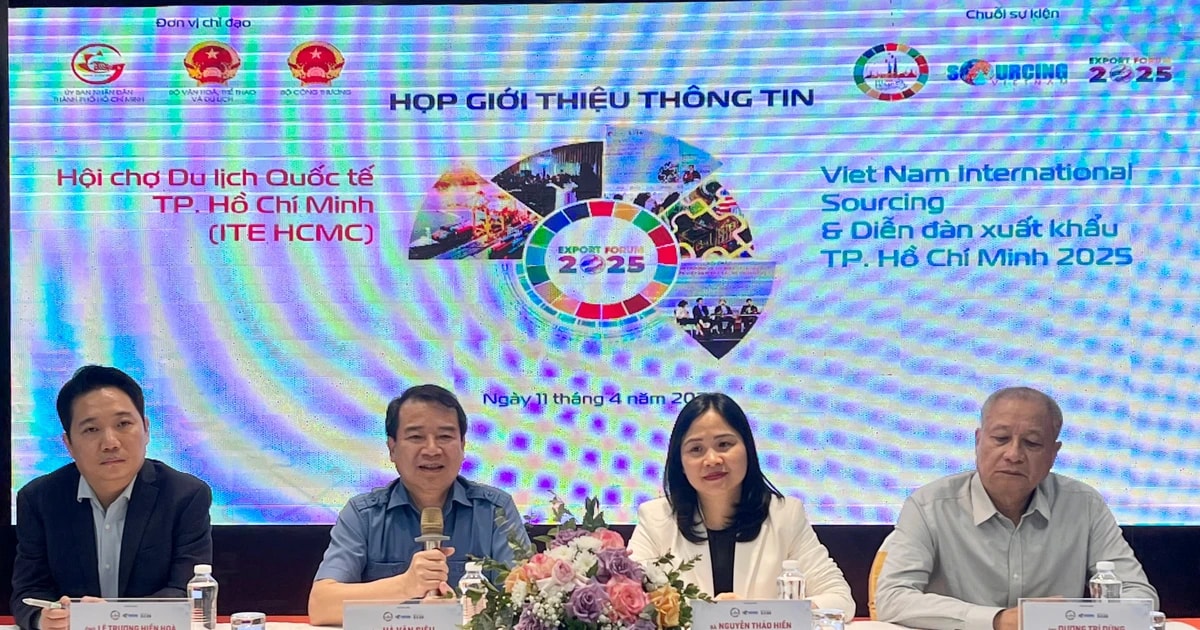 12.600 cuộc hẹn giao thương sẽ diễn ra tại Hội chợ Du lịch quốc tế TP. Hồ Chí Minh 2025 