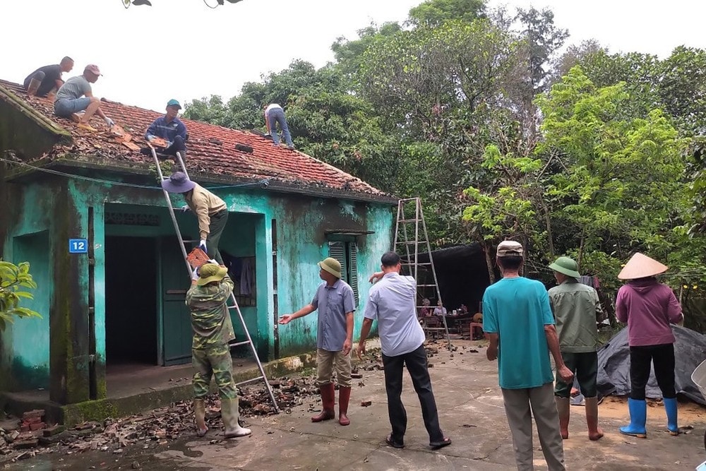 Nam Định tăng cường lãnh đạo, chỉ đạo triển khai thực hiện xóa nhà tạm, nhà dột nát. Ảnh: Văn Đạt