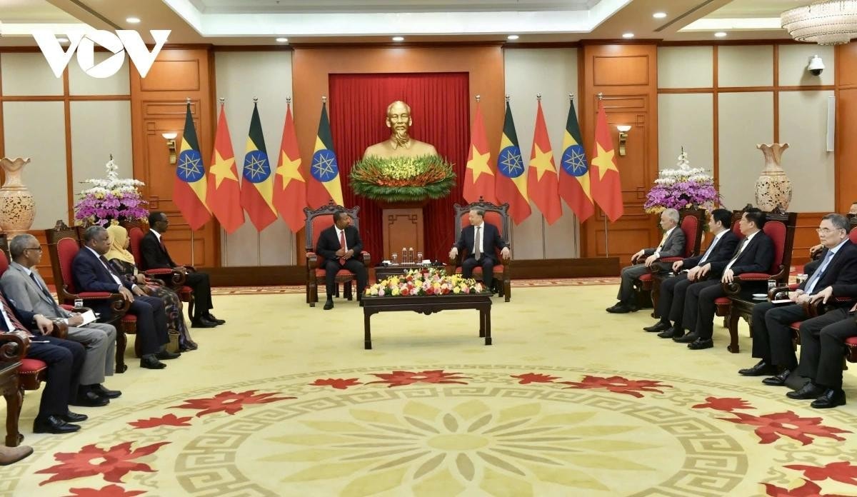 Quang cảnh cuộc tiếp