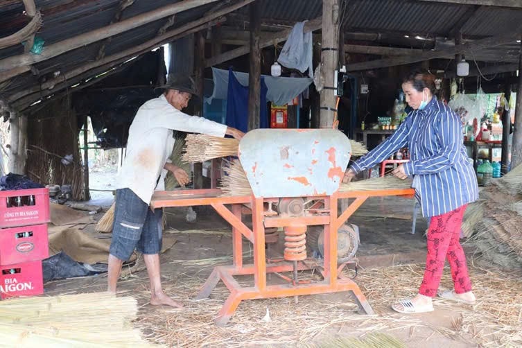 Nhiều hộ dân Kiên Giang đã thoát nghèo, ổn định cuộc sống bằng vốn vay của Ngân hàng Chính sách xã hội. Ảnh: Thành Văn