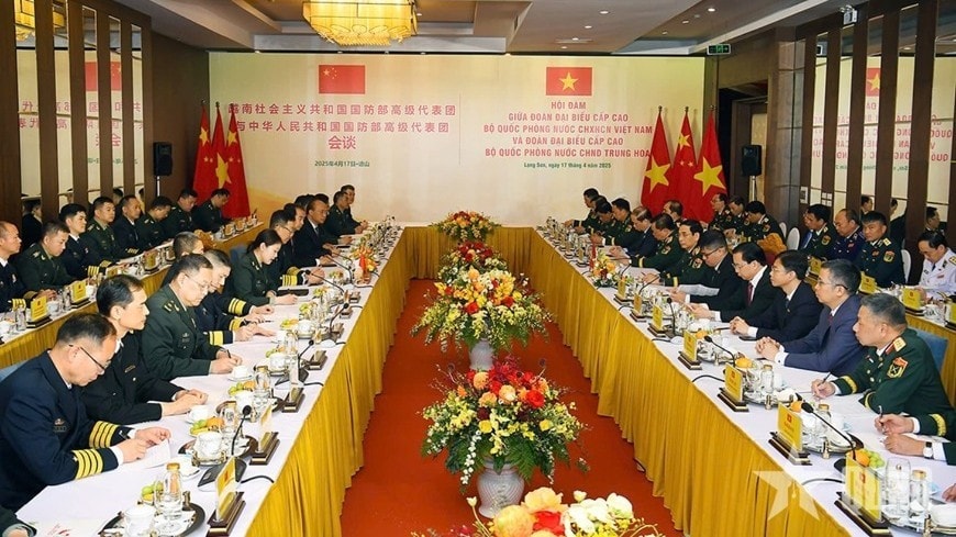 Toàn cảnh buổi hội đàm