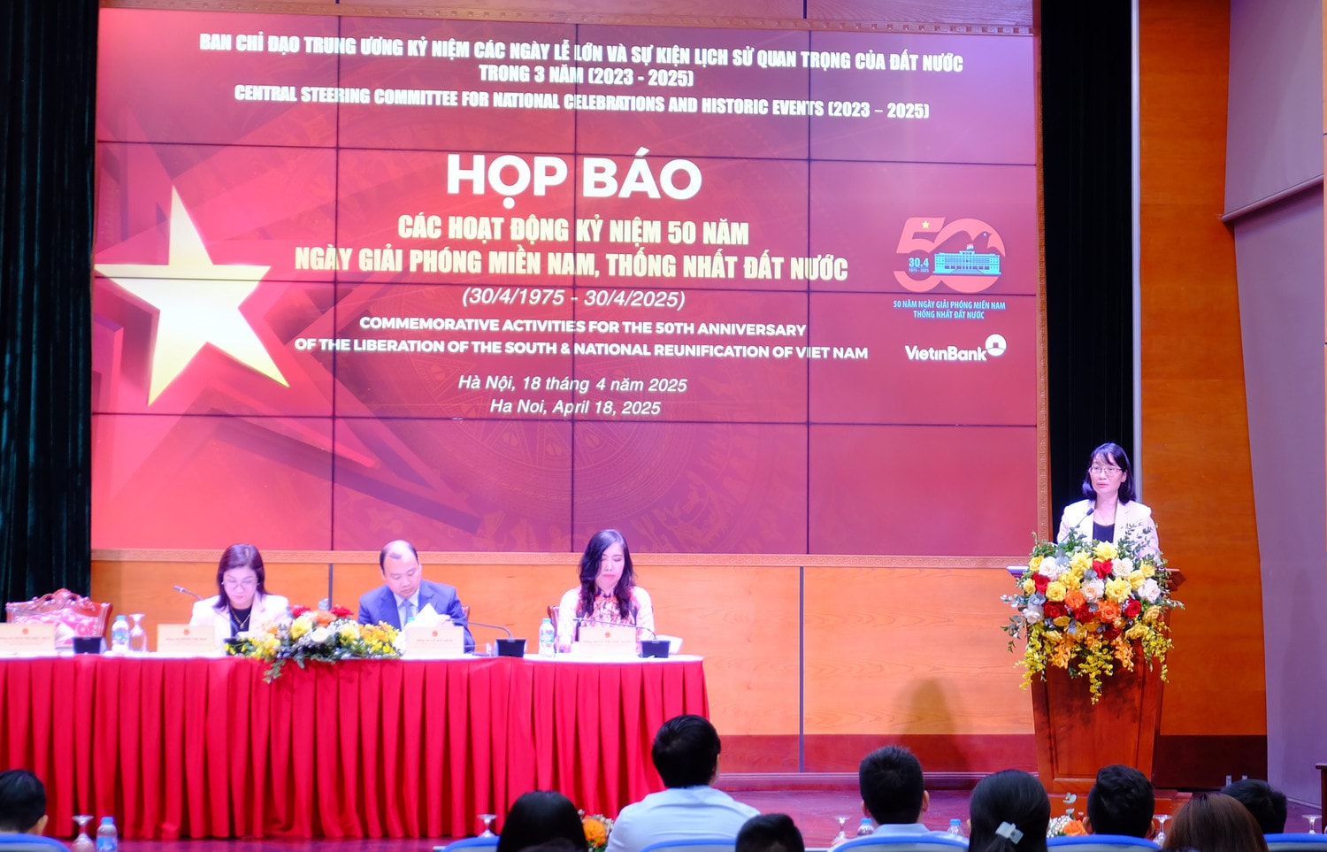 Theo Phó Chủ tịch UBND TP Hồ Chí Minh Trần Thị Diệu Thúy, từ ngày 19 - 30.4, TP. Hồ Chí Minh tổ chức nhiều hoạt động chào mừng kỷ niệm 50 năm Ngày Giải phóng miền Nam, thống nhất đất nước