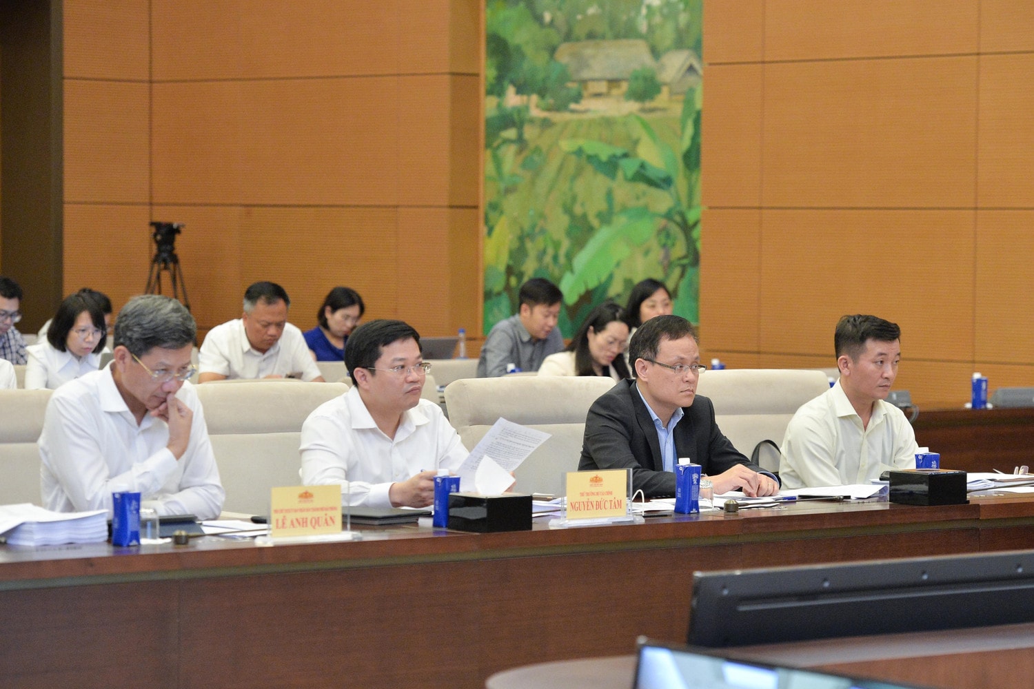 Các đại biểu dự phiên họp. Ảnh: Hồ Long