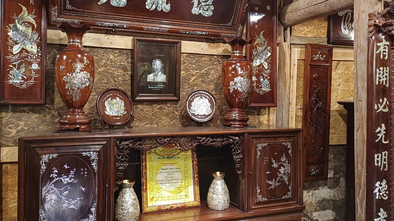 Một số sản phẩm được giới thiệu tại trưng bày