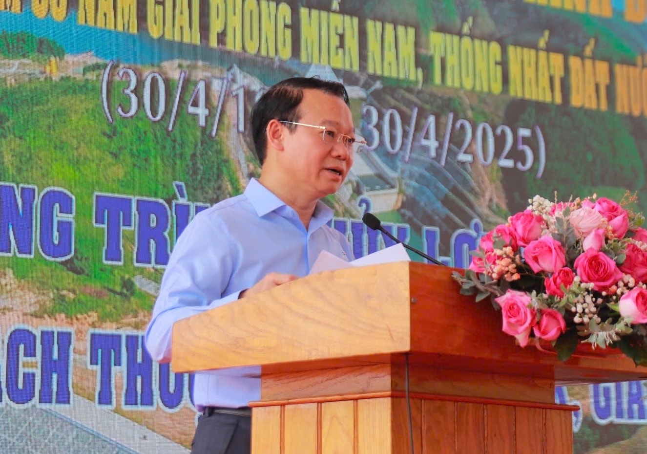 Bộ trưởng Bộ Nông nghiệp và Môi trường Đỗ Đức Duy phát biểu