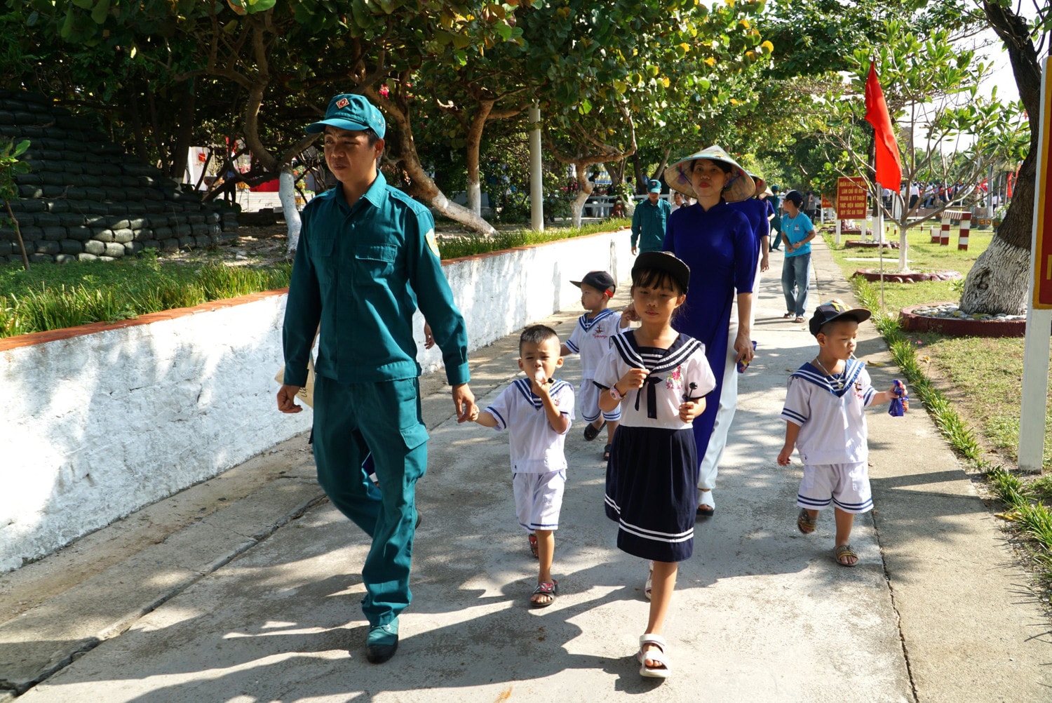 Cuộc sống bình yên ở Trường Sa