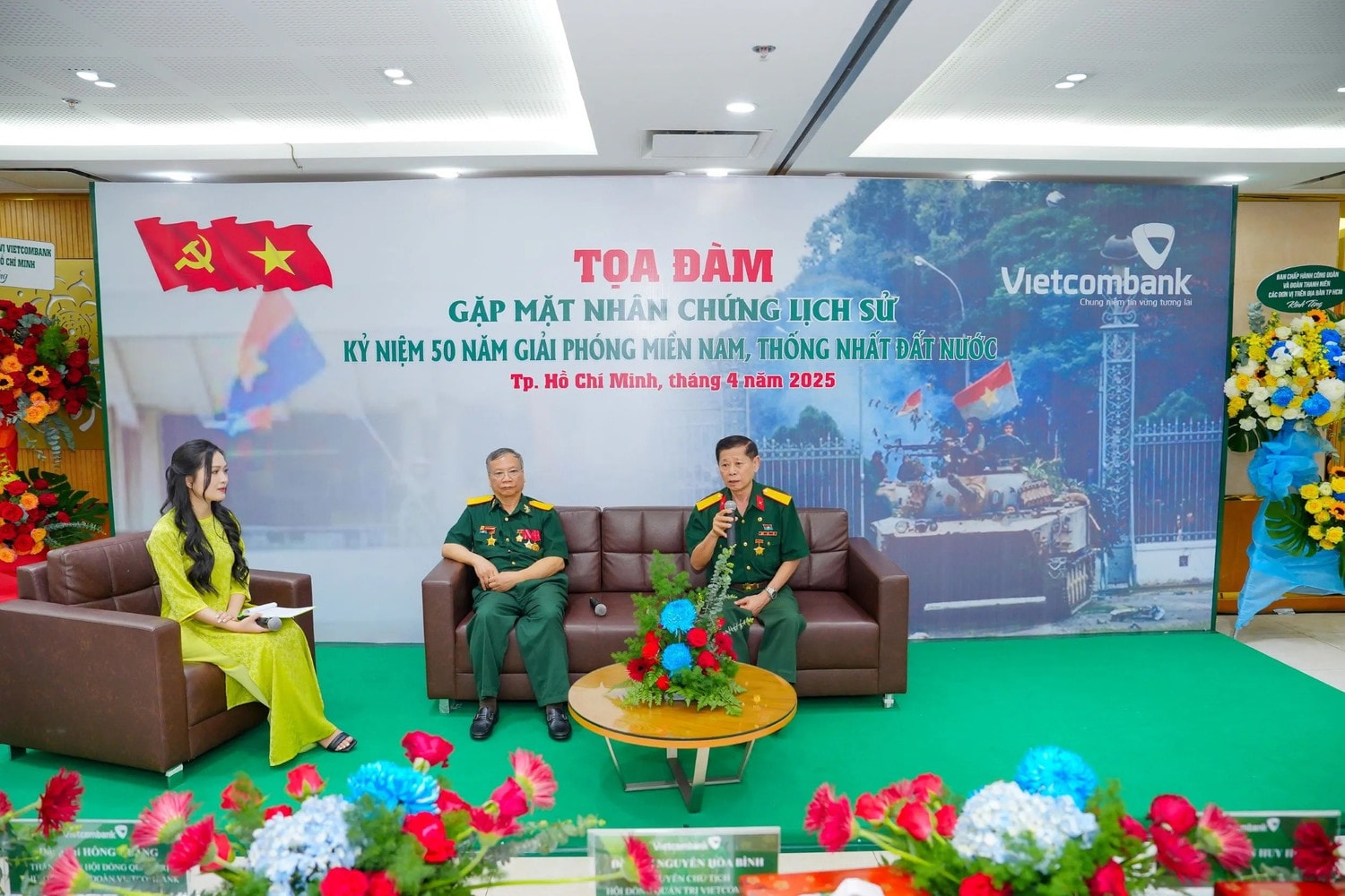 Tọa đàm Gặp mặt nhân chứng lịch sử kỷ niệm 50 năm Giải phóng miền Nam, thống nhất đất nước