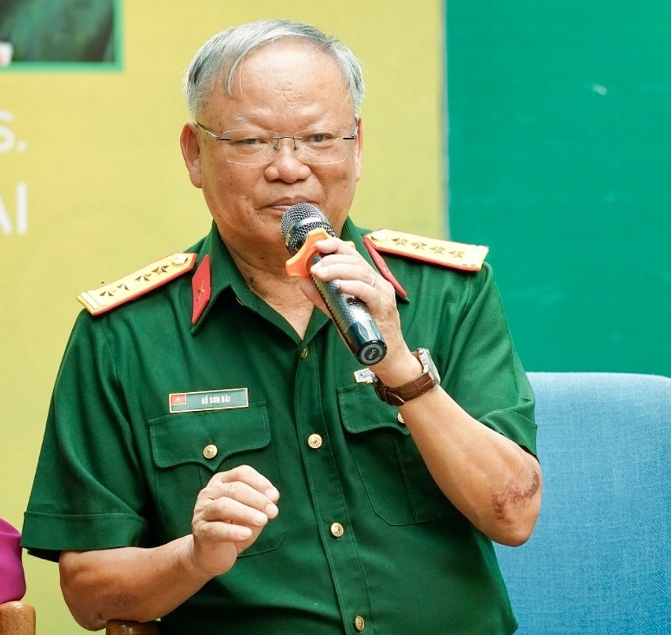 Đại tá, PGS.TS. Hồ Sơn Đài, nguyên Trưởng phòng Khoa học quân sự Quân khu 7