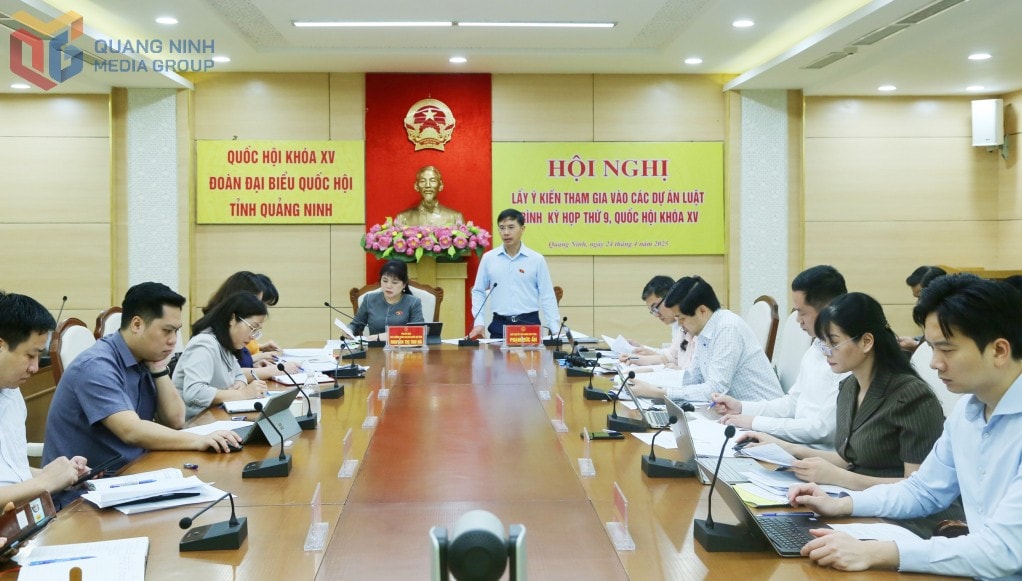 Chủ tịch UBND tỉnh Phạm Đức Ấn phát biểu tại hội nghị