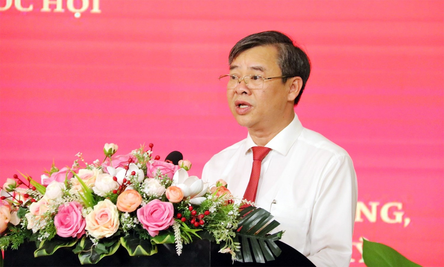 Chủ tịch UBND TP. Cần Thơ Trương Cảnh Tuyên phát biểu. Ảnh: Hải Hành