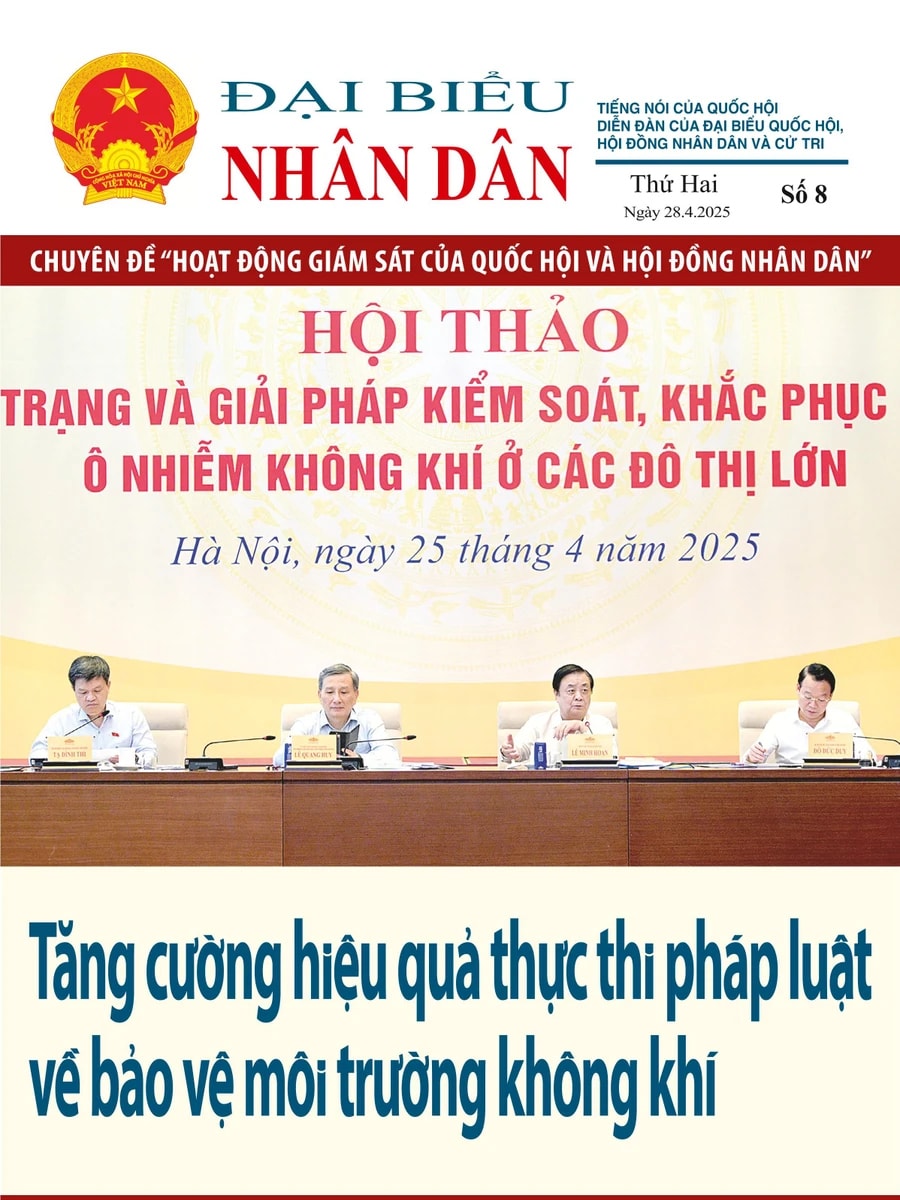 Ấn phẩm số 8.2025 Giám sát của Quốc hội và Hội đồng nhân dân