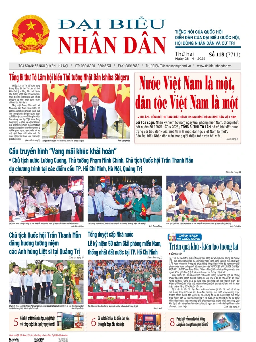 ĐBND - Số báo 118 ngày 28/04/2025