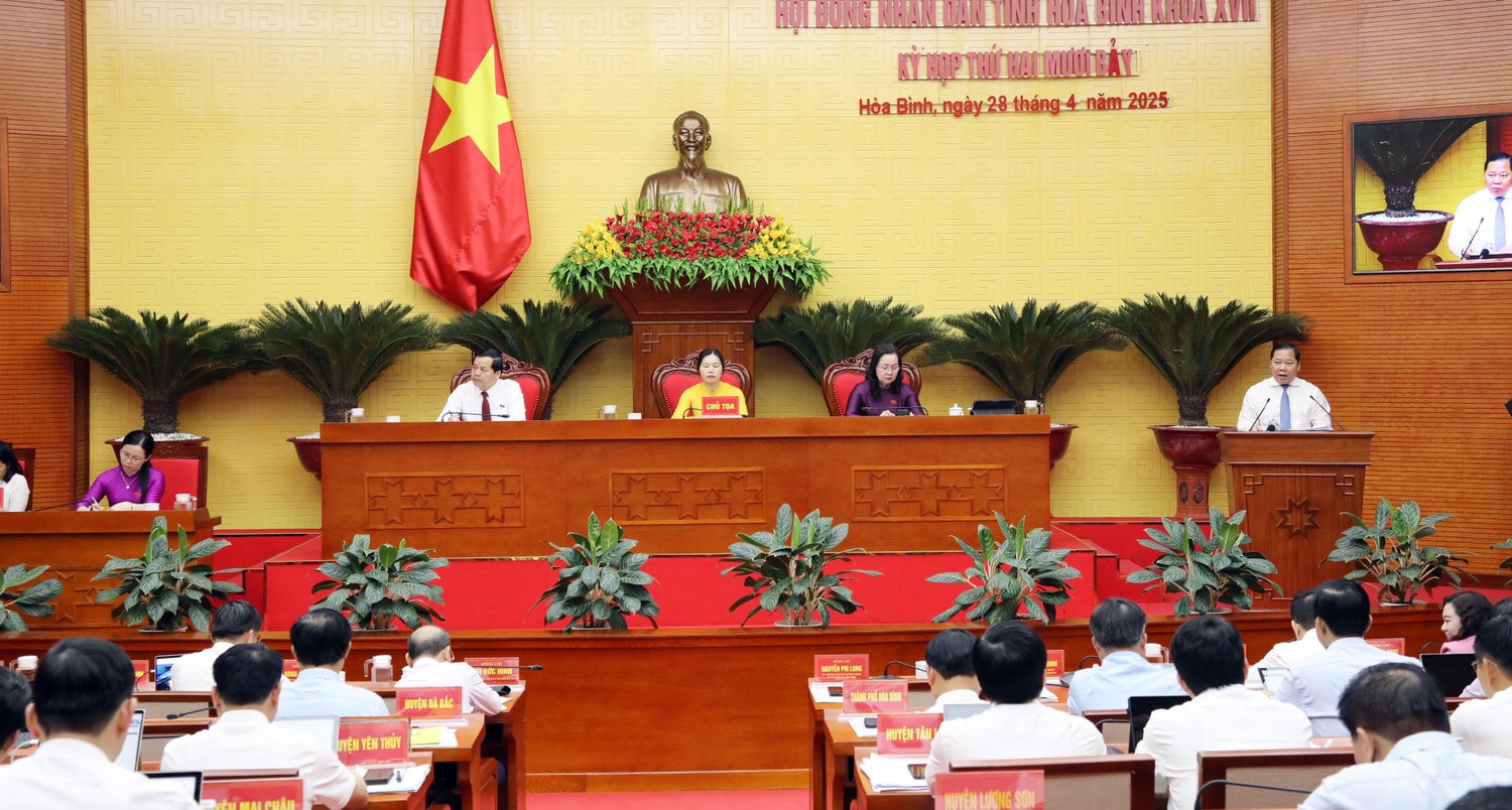 Bí thư Tỉnh ủy Nguyễn Phi Long phát biểu chỉ đạo tại kỳ họp