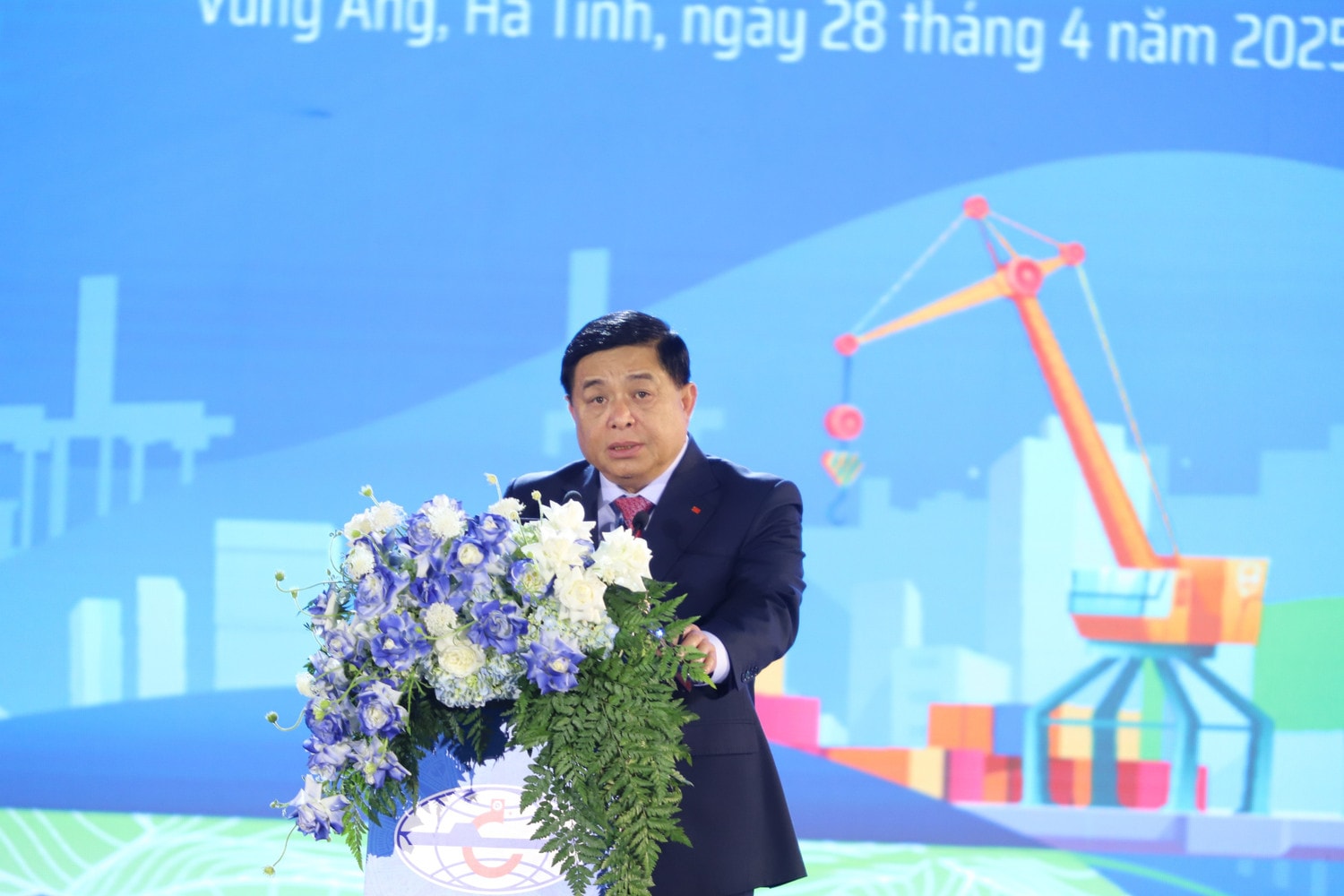 Phó Thủ tướng Chính phủ Nguyễn Chí Dũng phát biểu tại buổi lễ