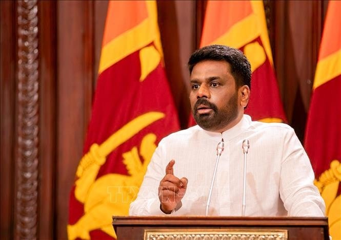 Tổng thống Sri Lanka Anura Kumara Dissanayake. Ảnh: THX/TTXVN