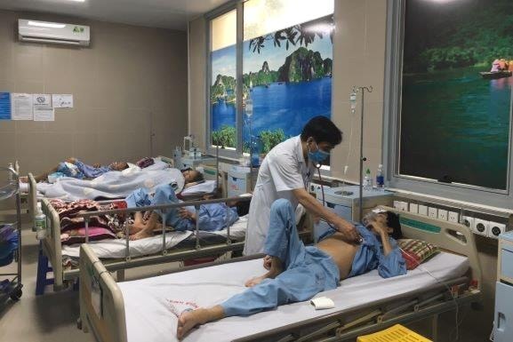 Hoạt động khám chữa bệnh tại BVĐK tỉnh Thái Bình. Ảnh: BVĐT tỉnh Thái Bình