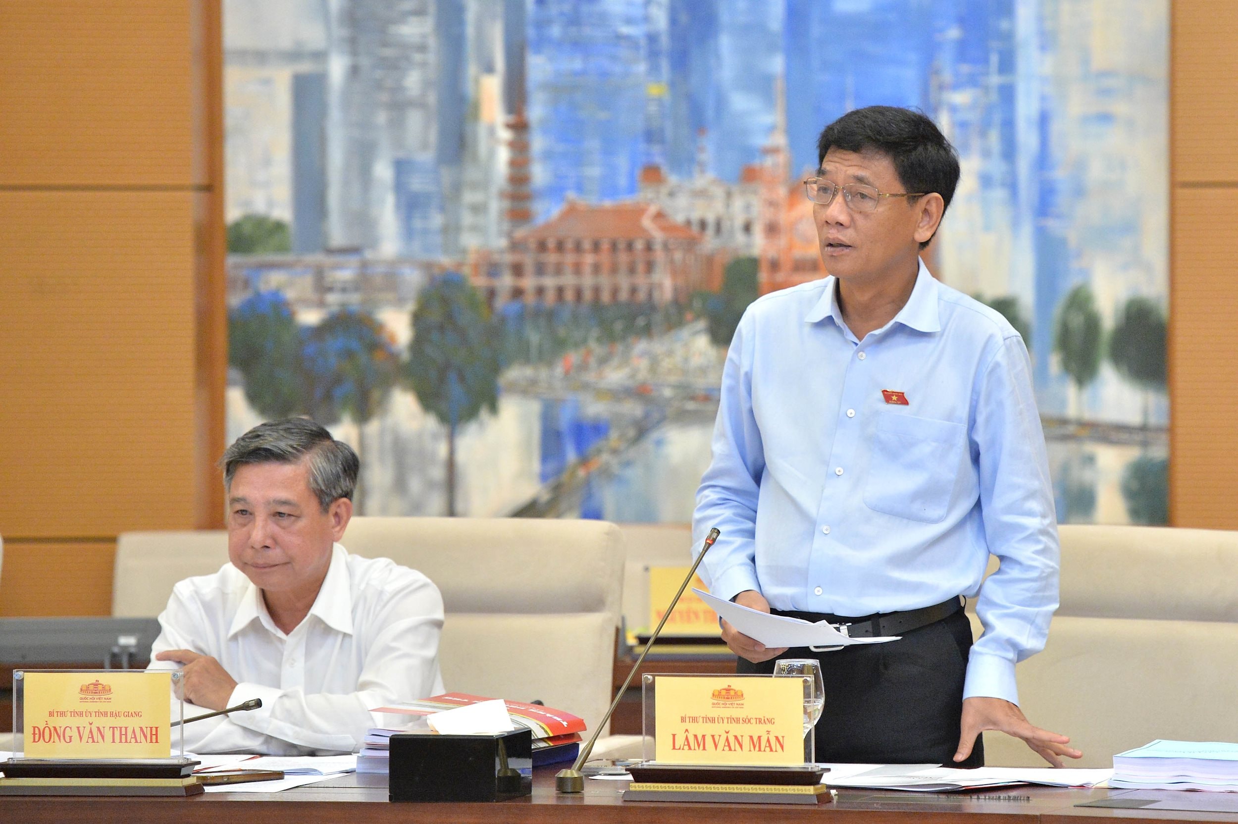 Bí thư tỉnh Sóc Trăng Lâm Văn Mẫn