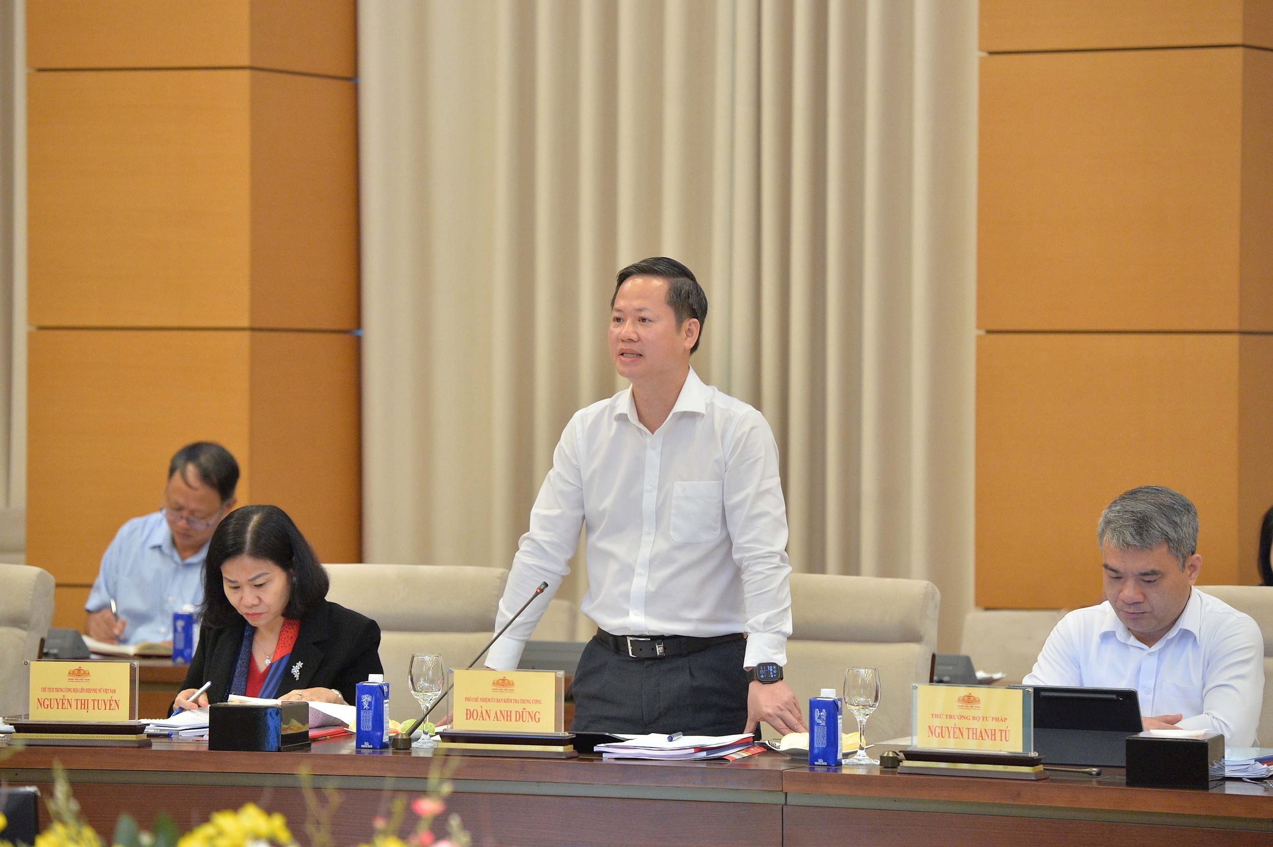 Phó Chủ nhiệm Ủy ban Kiểm tra Trung ương Đoàn Anh Dũng